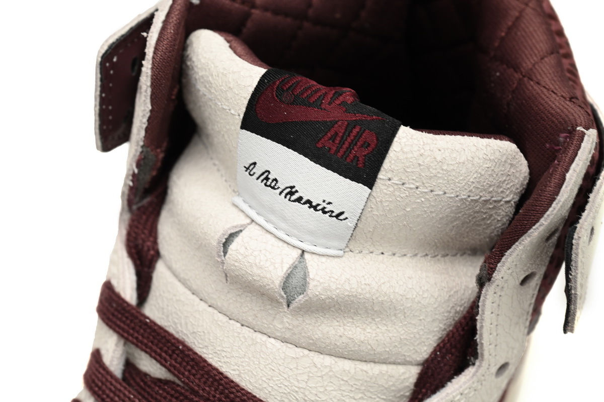 ASB  Air Jordan 1 High OG SailBurgundy Crush5 DO7097-100