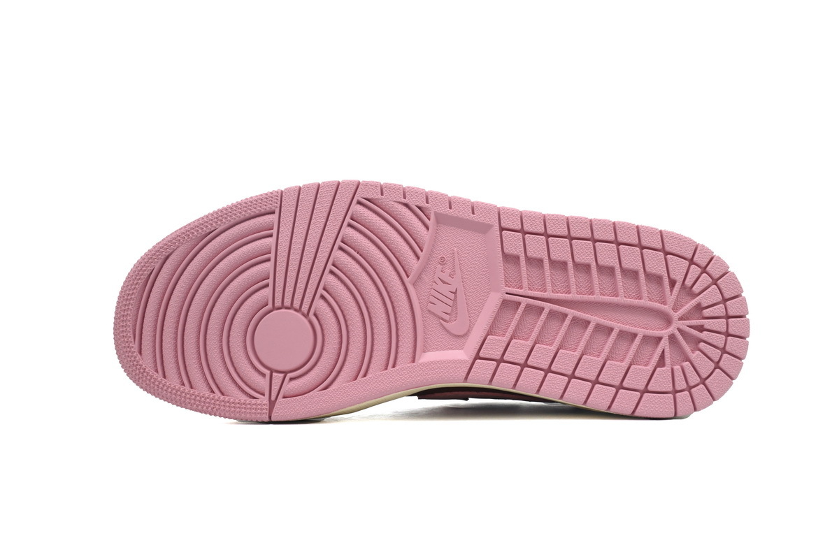 ASB  Air Jordan 1 Low Mocha Sail Pink Leather DZ4137-206