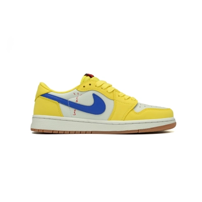 ASB  Travis Scott x Air Jordan 1 Low OG 'Canary' DZ4137-700 02