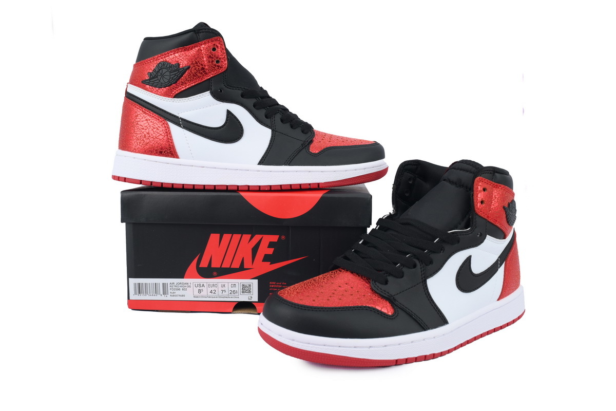 ASB Air Jordan 1 Retro High OG 'Ruby' Shoes FD2596-602