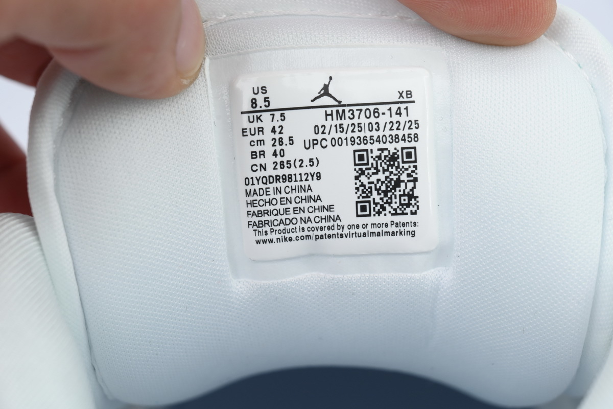 ASB  Air Jordan 1 Low SE 'Paw Print' Pink Foam/Glacier  HM3706-141