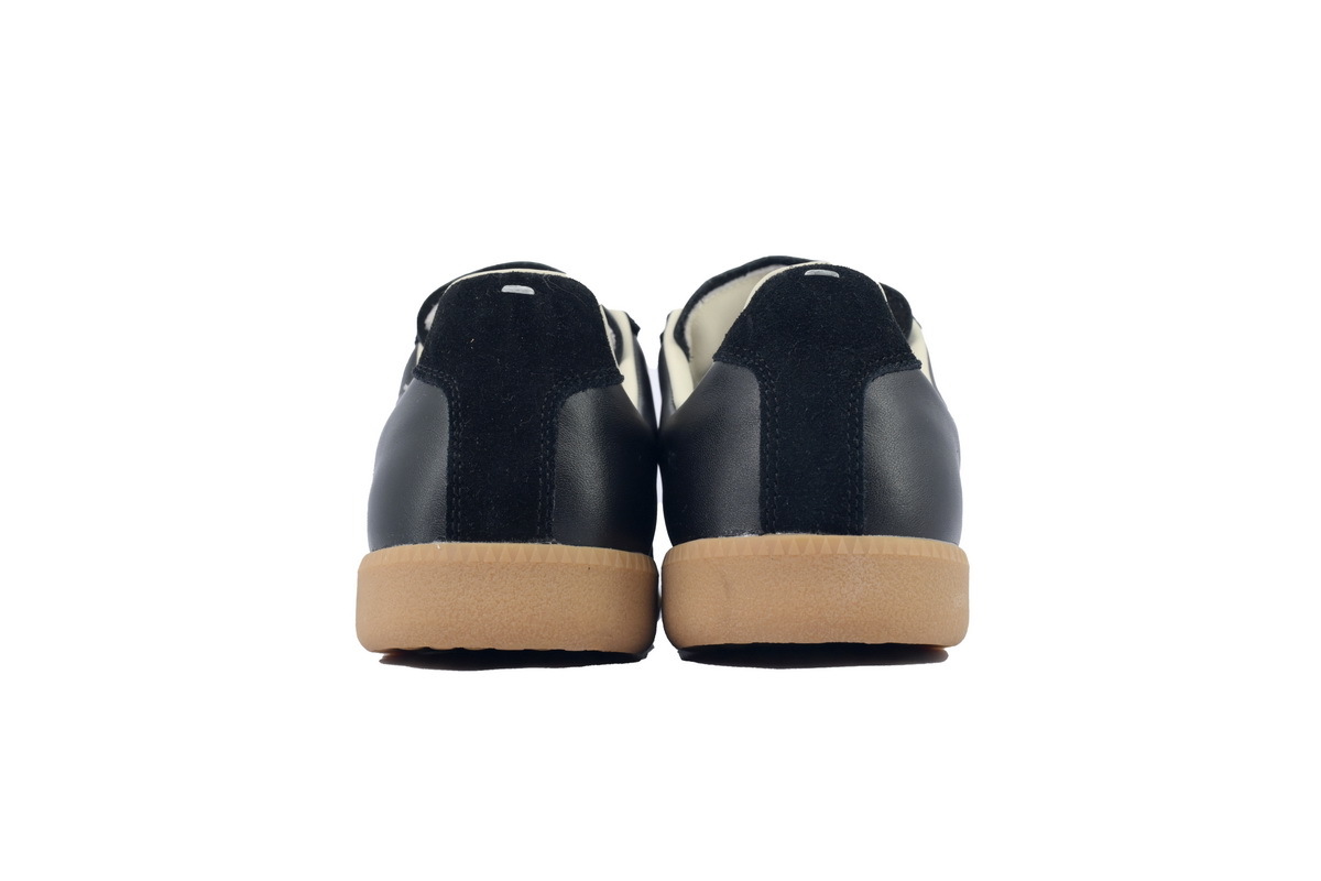 Maison Margiela Replica Black Gum Shoes