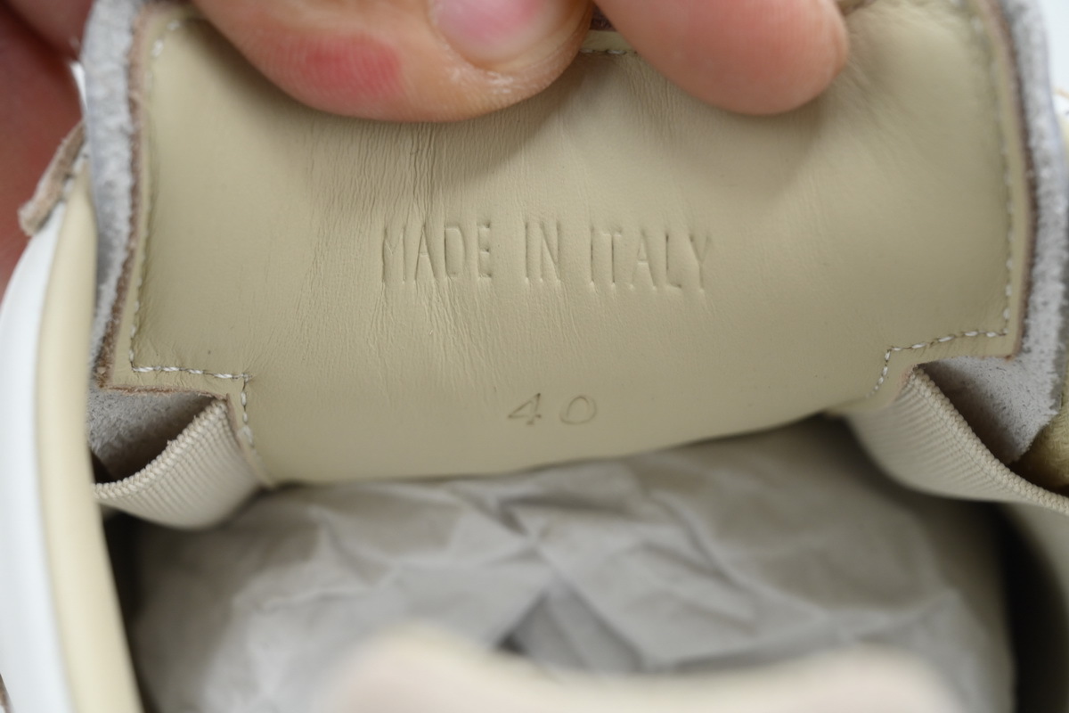 Maison Margiela Replica White Grey Gum Shoes