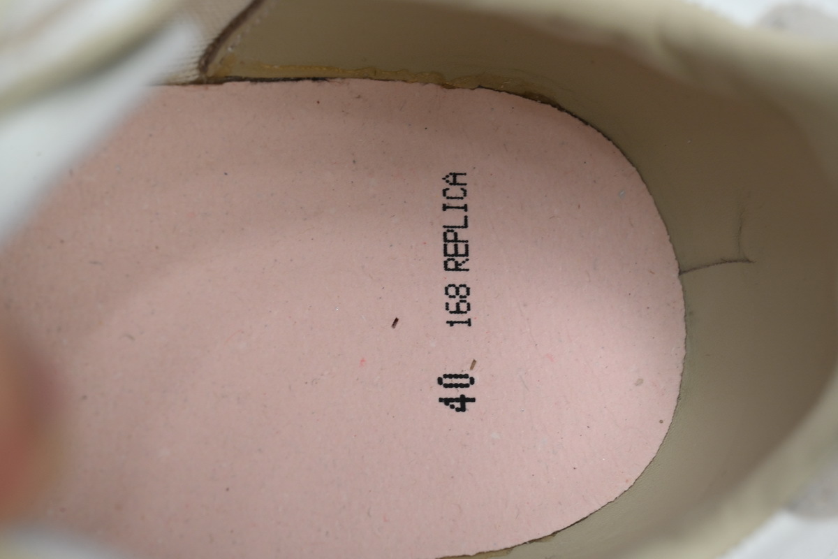 Maison Margiela Replica White Grey Gum Shoes
