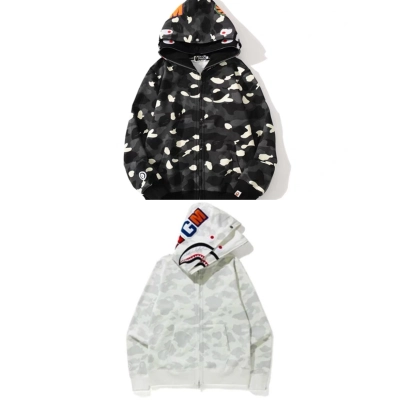 Bape Yin Yang Contrast Camo Hoodie 01