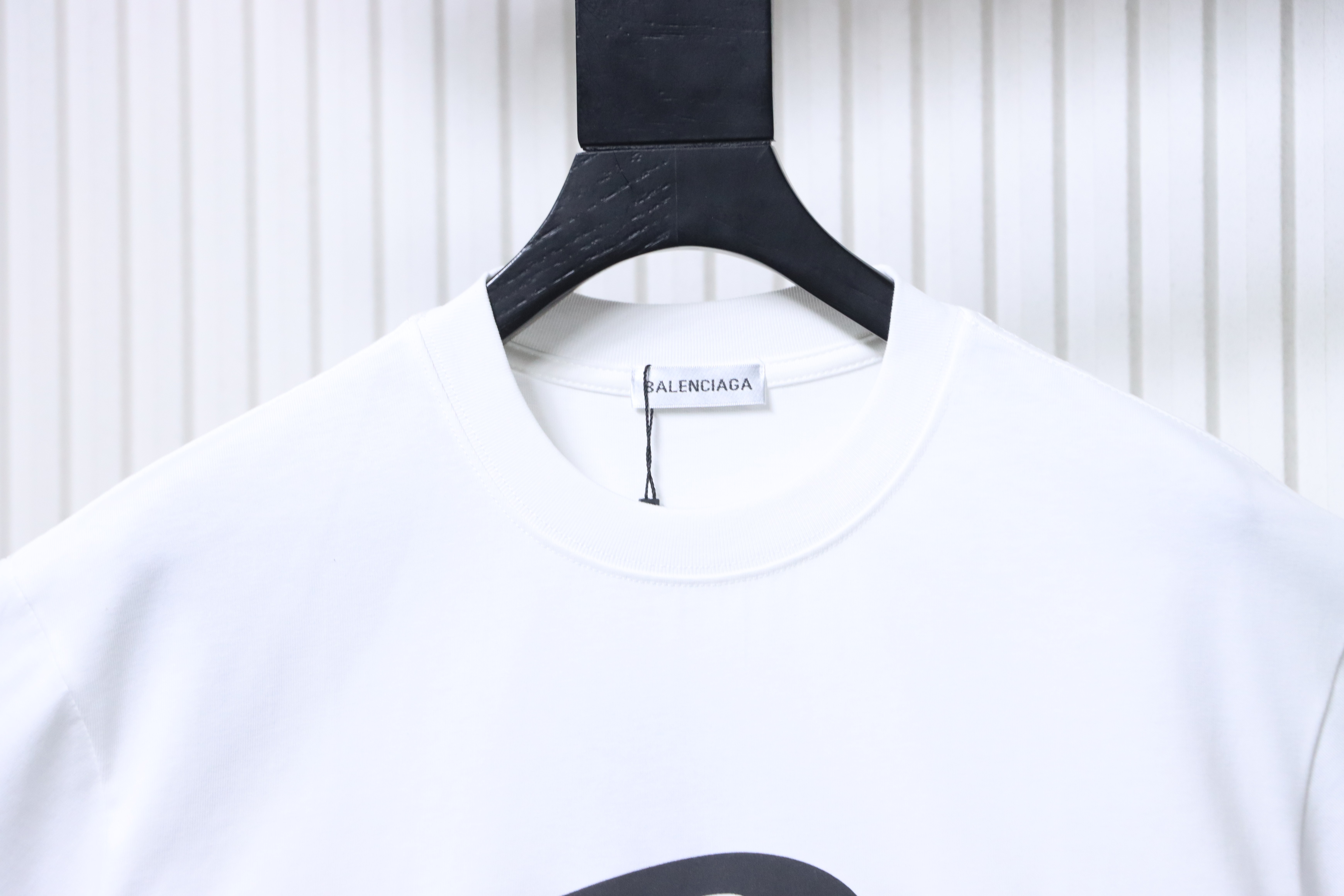 Balenciaga Fluid Logo Heavy Metal T-Shirt White h140