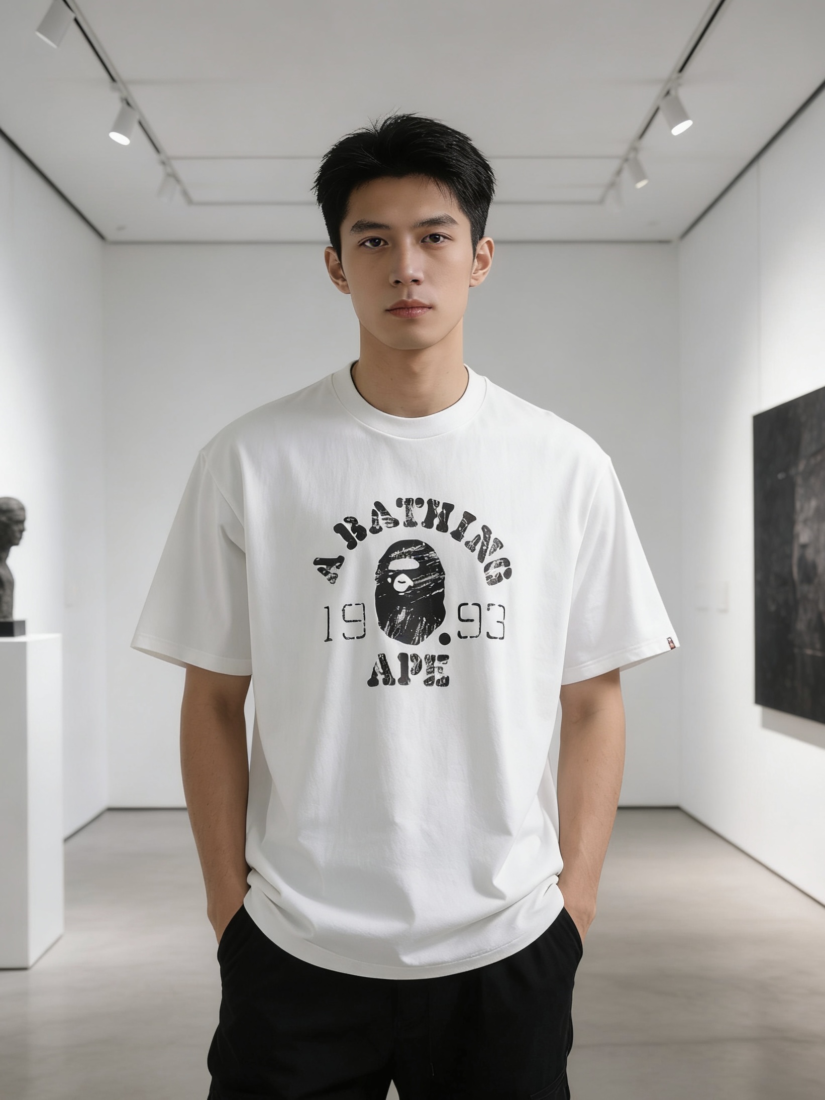  BAPE 1993 Ape Head Graphic Tee h140