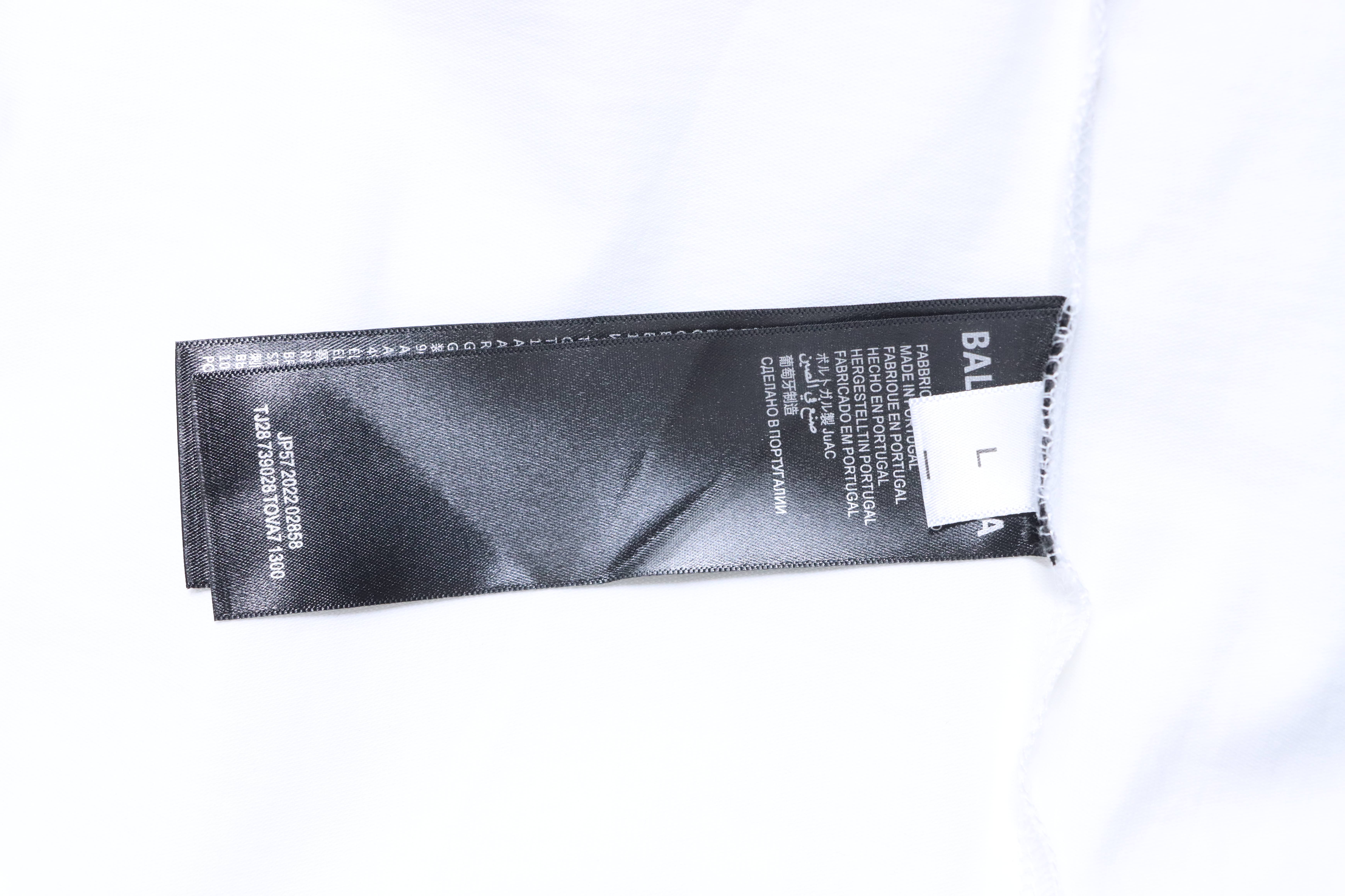 Balenciaga Hand-Drawn Back Logo T-Shirt White h160