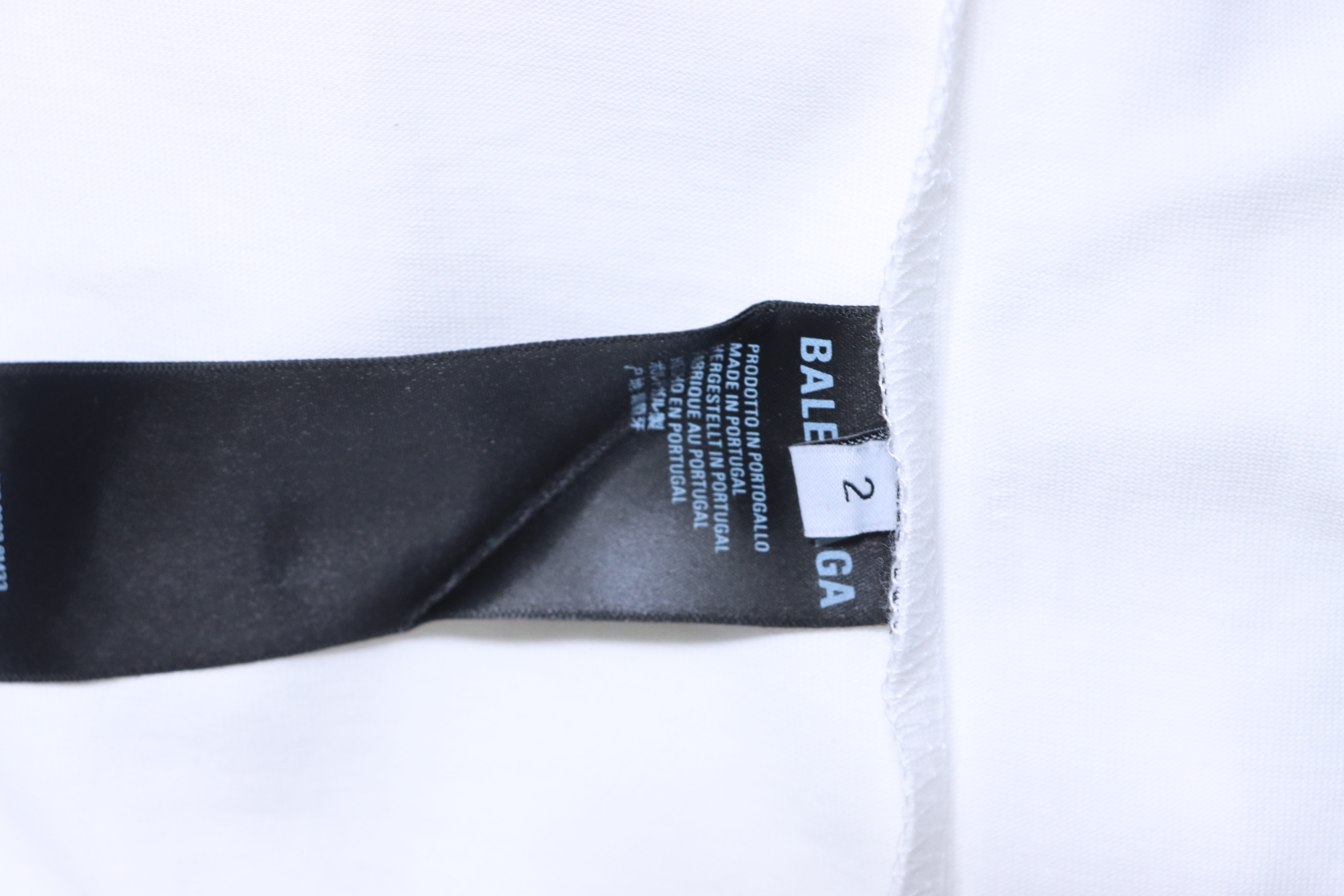Balenciaga Gothic Couture Curtain T-Shirt - White h170