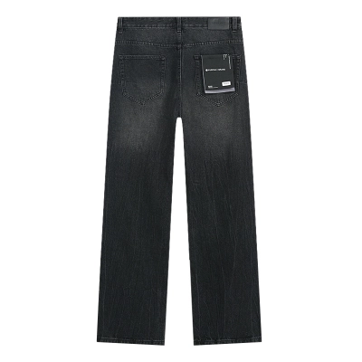Purple Brand Dark Indigo Wash Wide Straight Leg Denim Jeans H200 PU810# 02