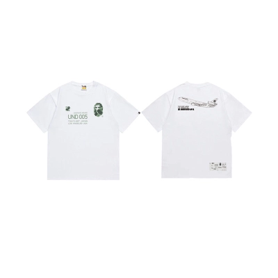 BAPE x Undefeated Airplane Double Print Tee P120 1028 02