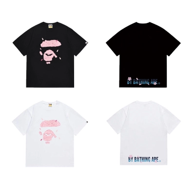 BAPE Sakura Ape Graphic Oversize Tee P120 1032 02