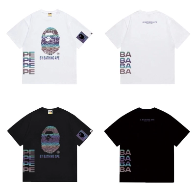 BAPE Gradient Camo Ape Dual Print Tee P120 1065 02