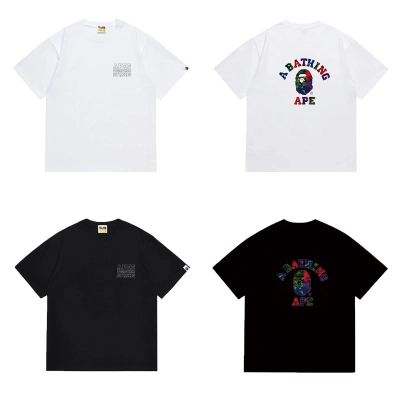 BAPE Rainbow Camo College Dual Print Tee P120 1067 02