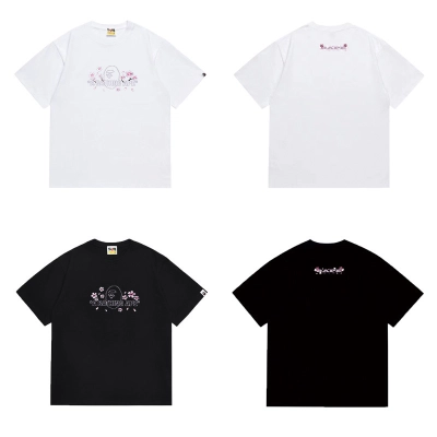 BAPE Sakura Floral Ape Dual Print Tee P120 1068 02