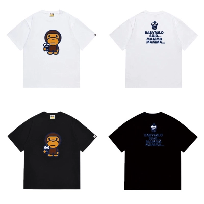 BAPE Milk Cup Baby Milo Dual Print Tee P120 1074 02