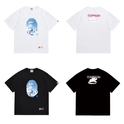 BAPE Glacier Bear Casual Loose Short Tee P120 1076 02