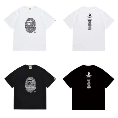  BAPE All Letter Fill Ape Oversize Tee P120 1079 02