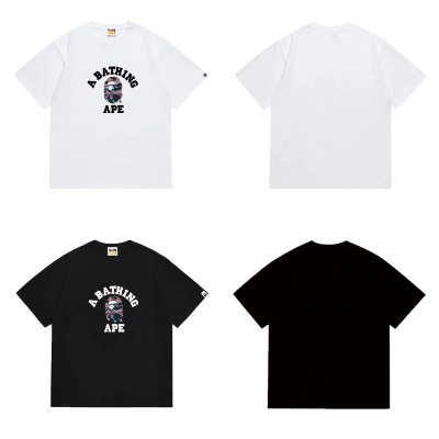 BAPE Camo Ape Arch Letter Front Print Tee P120 1088 02