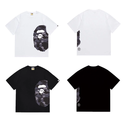 BAPE Grey Camo Side Ape Full Series Tee P120 1330 02