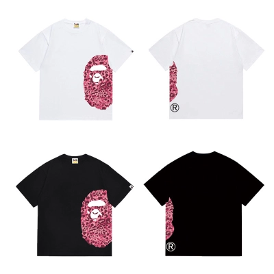 BAPE Pink Leopard Side Ape Full Series Tee P120 1331 02