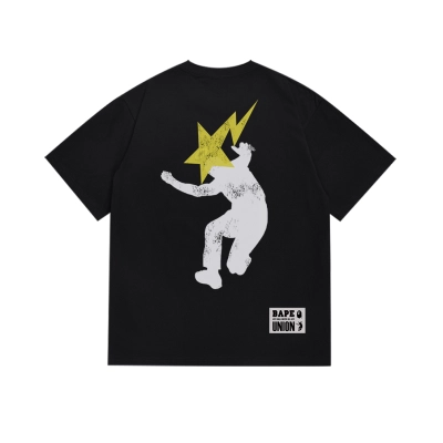 BAPE Halo Ape Star Figure Dual Print Tee P120 142 02