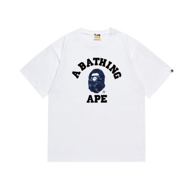 BAPE Blue Camo College Oversize Tee P120 145 02