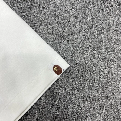 BAPE Gothic Font Ape Head Double Print Tee  P120 02