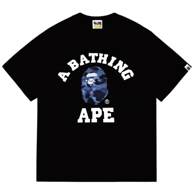 BAPE Arch Logo Camo Ape Unisex Basic Tee  P120  01