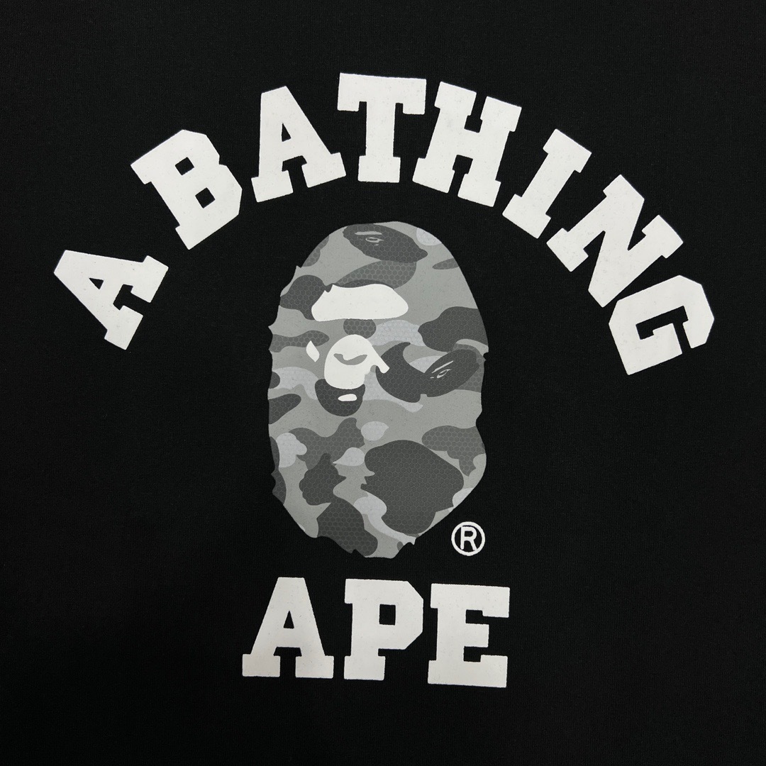 BAPE Arch Logo Camo Ape Unisex Basic Tee  P120 