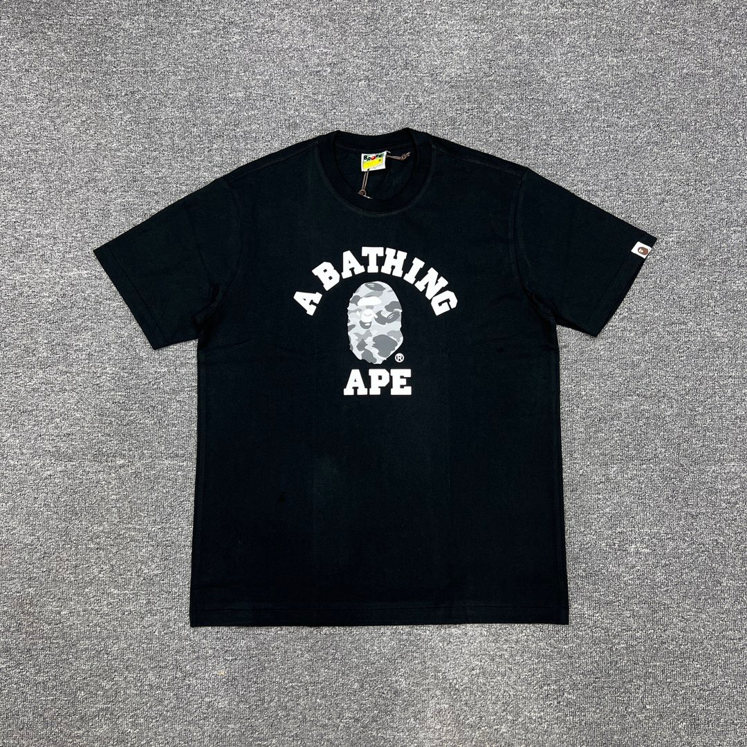 BAPE Arch Logo Camo Ape Unisex Basic Tee  P120 
