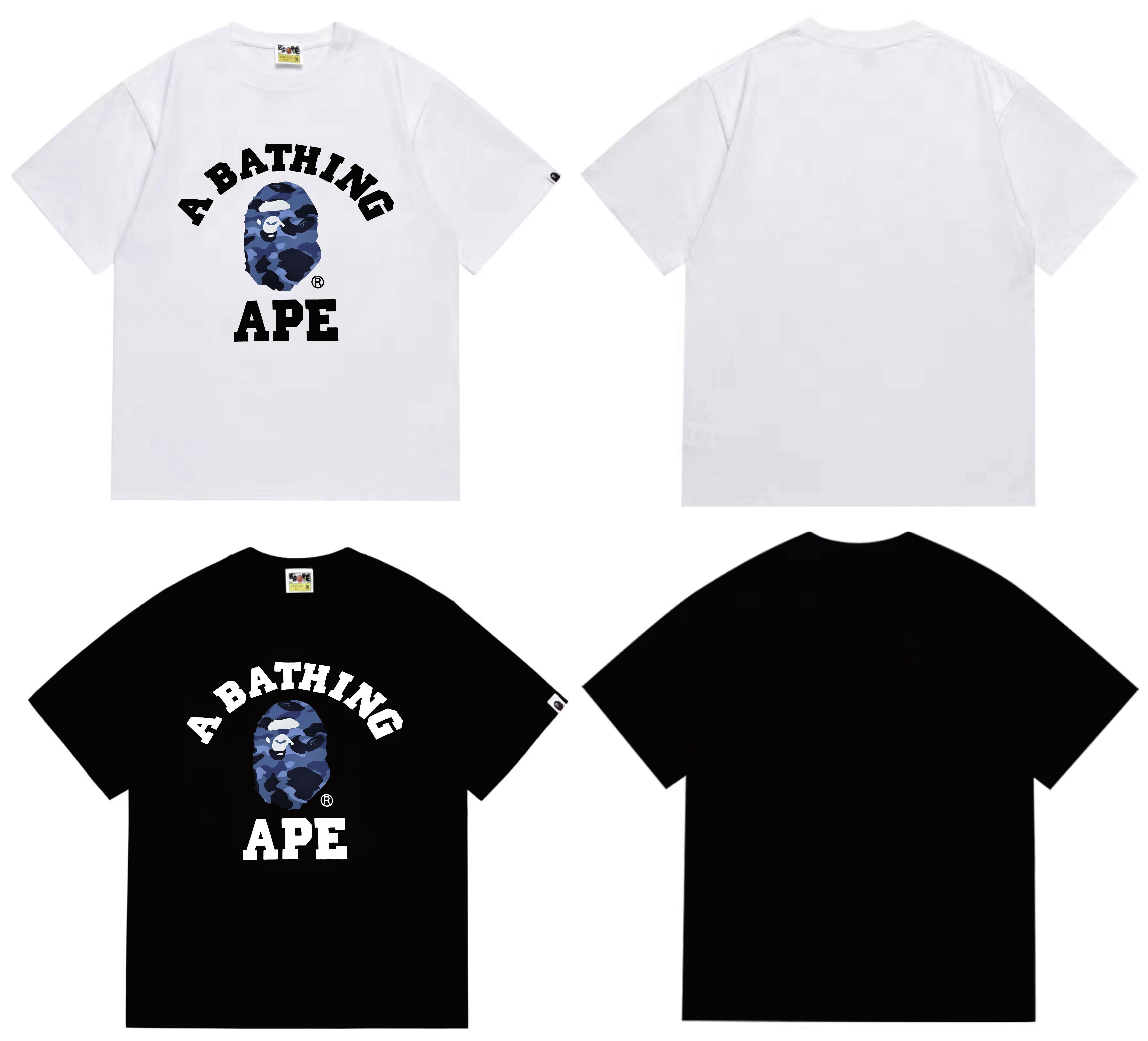 BAPE Arch Logo Camo Ape Unisex Basic Tee  P120 