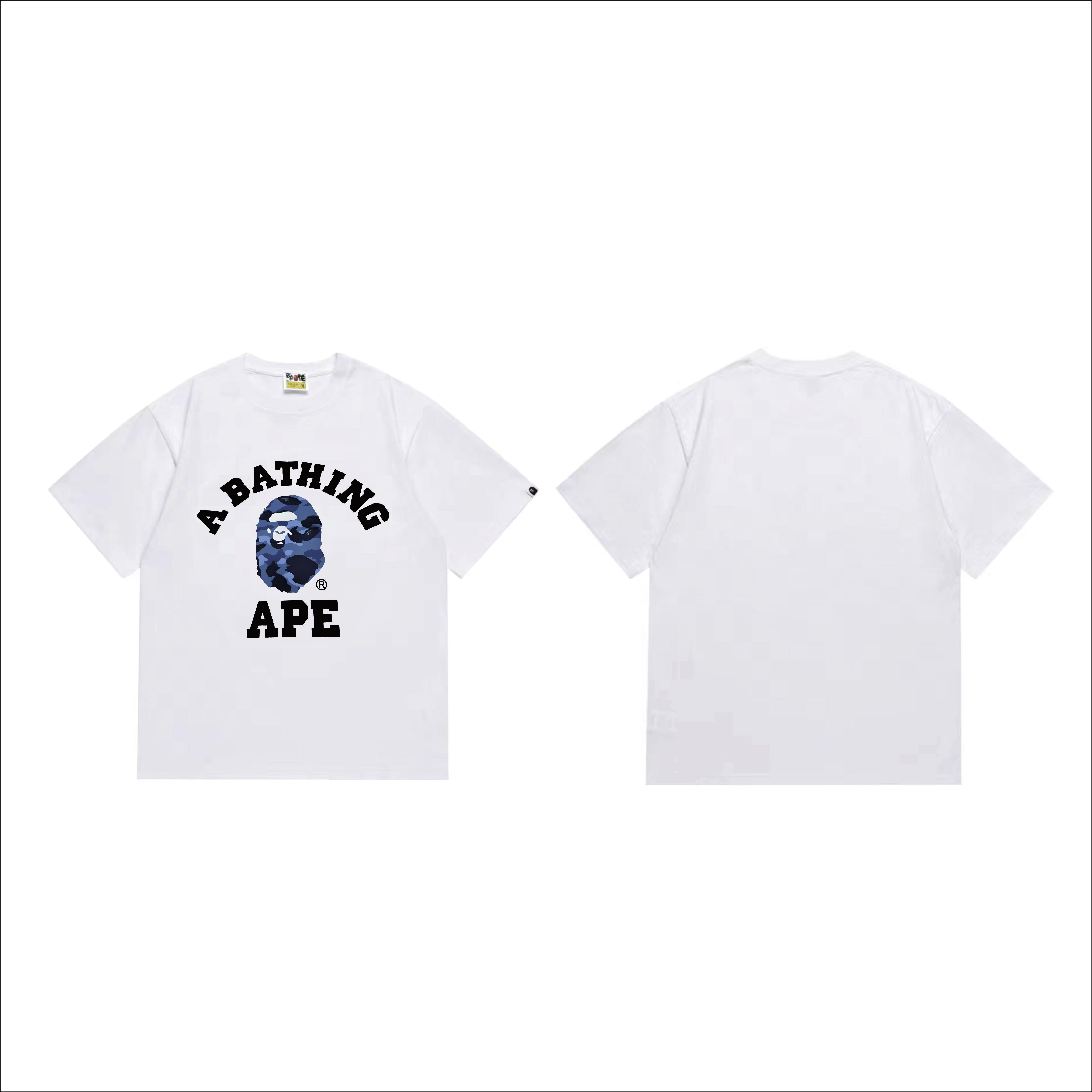 BAPE Arch Logo Camo Ape Unisex Basic Tee  P120 