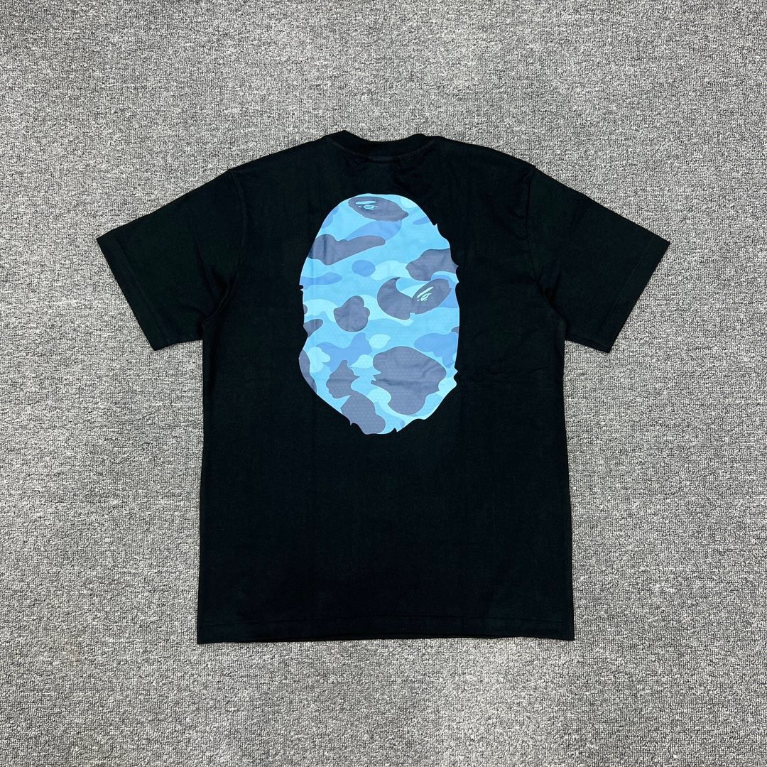 BAPE Front Back Big Camo Ape Head Tee  P120 