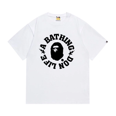  BAPE Don’t Life Circle Ape Tee Black White P120 273 02