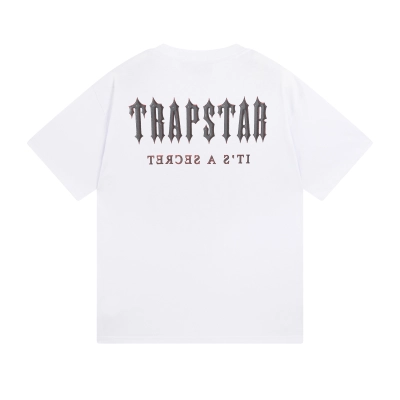 Trapstar It's A Secret Gothic T-Shirt - Black/White P120 633 02