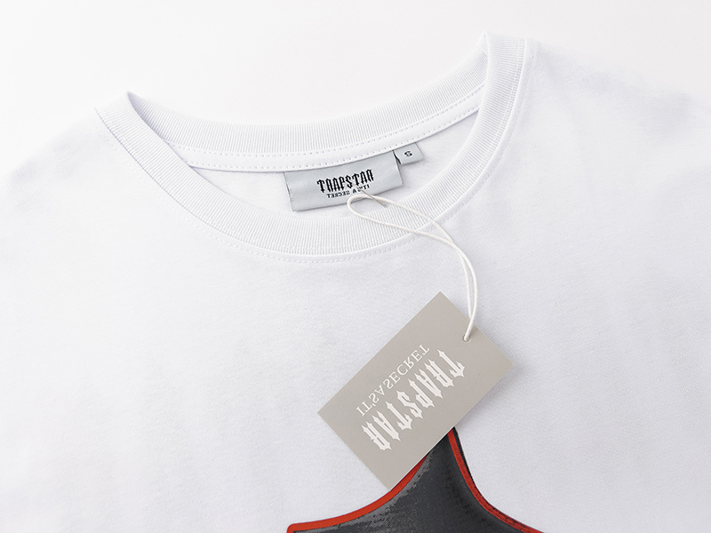 Trapstar It's A Secret Gothic T-Shirt - Black/White P120 633