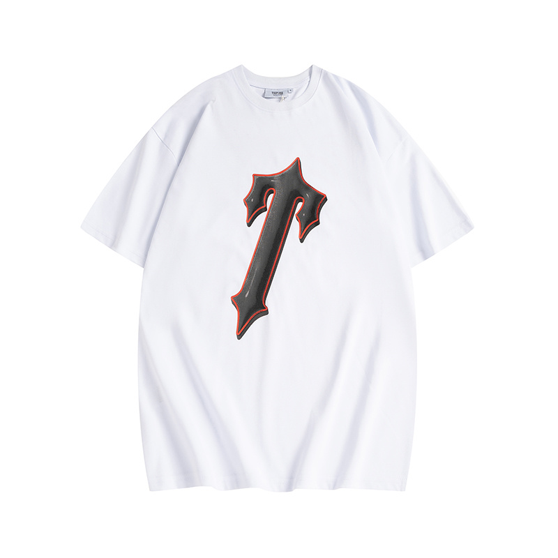 Trapstar It's A Secret Gothic T-Shirt - Black/White P120 633