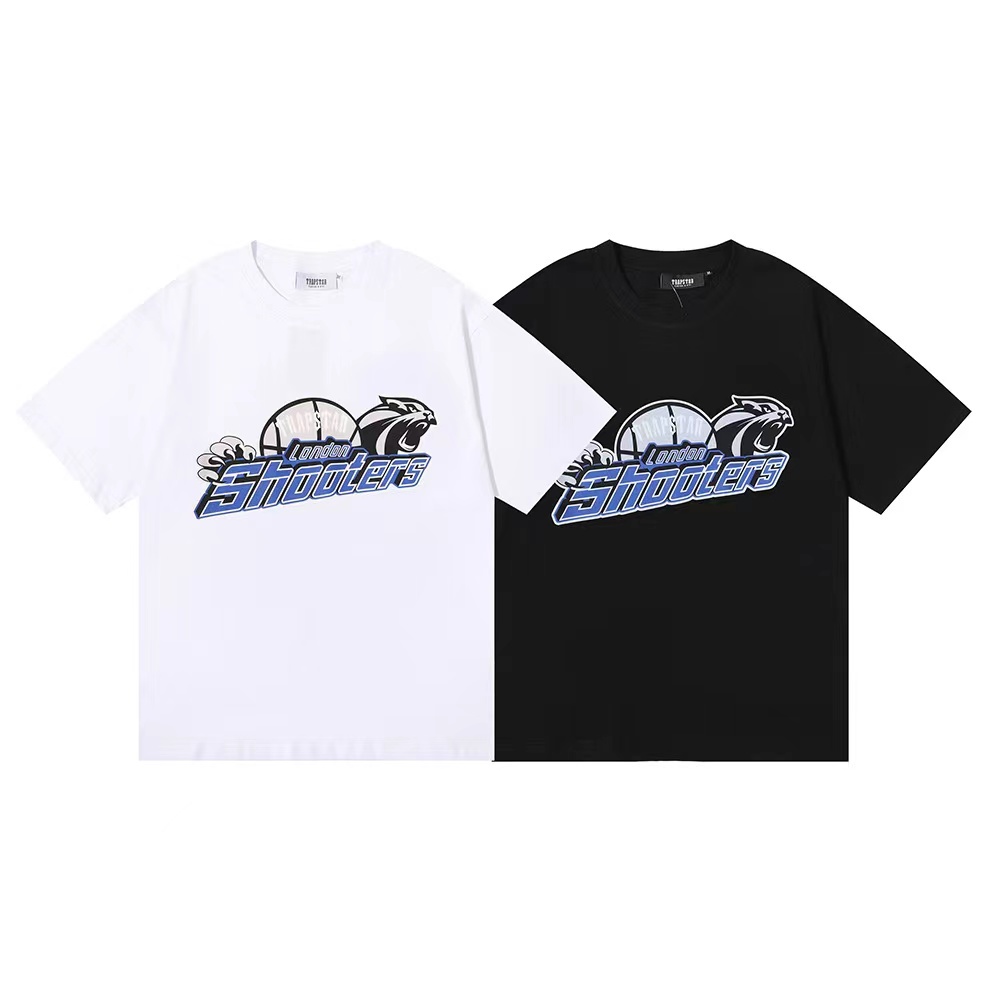 Trapstar London Shooters T-Shirt - Black/White P120 637