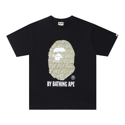 BAPE Letter Fill Big Ape Print Tee P120 BP144  02