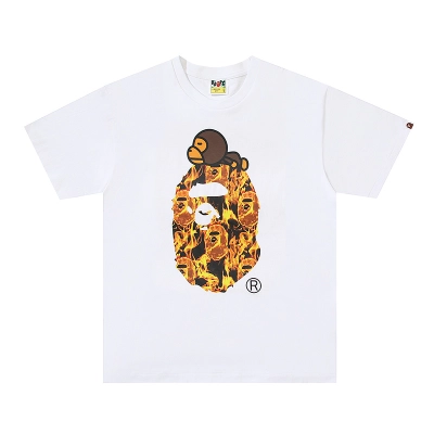 BAPE Flame Camo Big Ape Baby Milo Front Tee P120 BP149  02