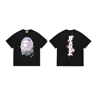 BAPE Sakura Mt Fuji Ape Head Tee P120 SC003 02