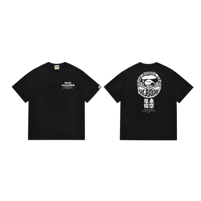 BAPE Tokyo Harajuku Kanji Dual Print Tee P120 SC029 02