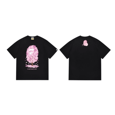 BAPE Cherry Blossom Tree Ape Dual Print Tee P120 SC039 02