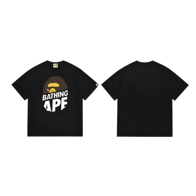 BAPE Half Ape Bold BATHING APE Front Tee P120 SC054 02