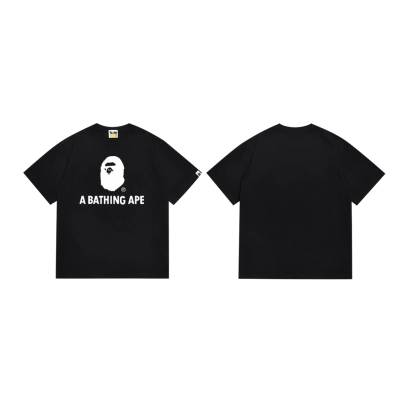  BAPE Classic Solid Big Ape Letter Front Tee P120 SC063 02