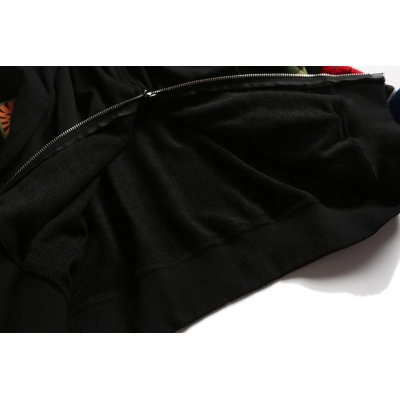 BAPE Camo Splice Shark Zip Hoodie Jacket P180 6173# 02