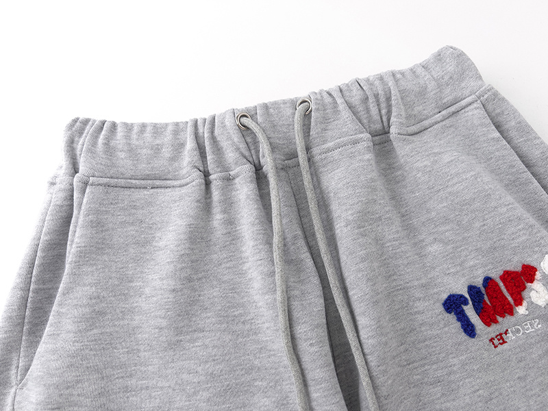 Trapstar It's A Secret Chenille Patch Tracksuit - Black/Grey/White P260 625-626