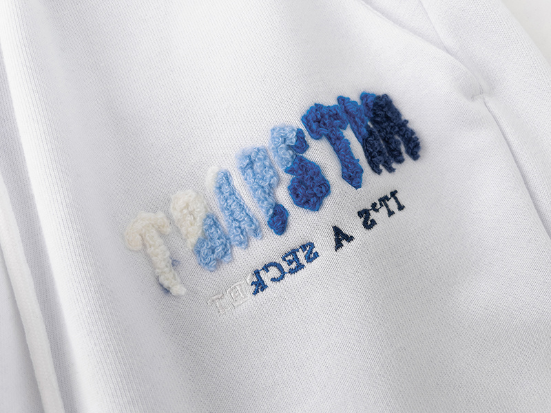Trapstar Decoded Chenille Embroidery Set - Black/Grey/White P260 629-630