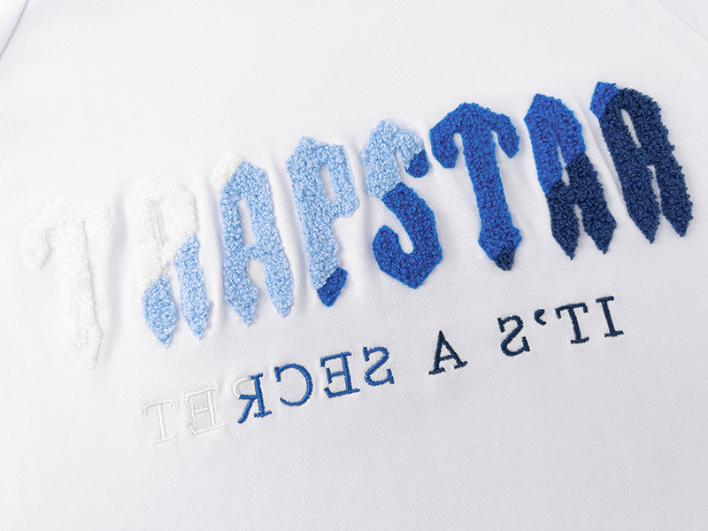 Trapstar Decoded Chenille Embroidery Set - Black/Grey/White P260 629-630